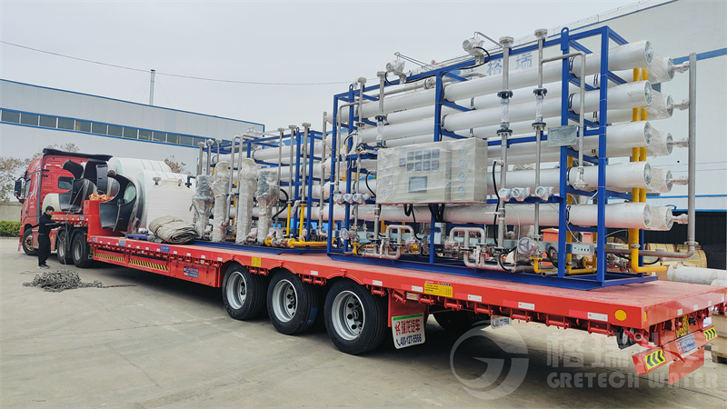 喜訊，又發(fā)貨啦！發(fā)貨廣東某鋼鐵企業(yè)2*10t/h除鹽水設(shè)備